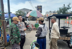 Supir Angkot dan Ojek Dapat Penyuluhan dari Sat Binmas Polres Empat Lawang