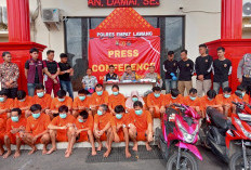 Polres Empat Lawang Amankan 31 Tersangka dari Berbagai Jenis Kejahatan
