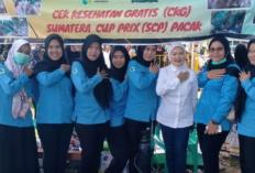 Sri Meliyana Anggota Komisi IX DPR RI Apresiasi Program Cek Kesehatan Gratis di Ajang Balap Motor Lahat