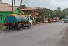 Warga Desa Sirah Pulau Harapkan Penyiraman Debu Jalan Lintas Merapi Berlanjut Bahkan di Tambah, Ini Katanya