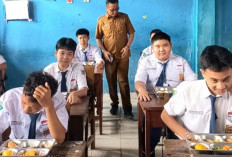 Mantap! SMPN 3 Lahat Terima Program Makan Bergizi Gratis