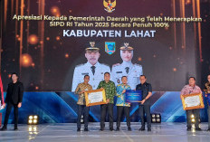 Pemkab Lahat Raih Penghargaan Implementasi 100% SIPD RI Online Tahun 2025
