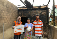 Rumah Zakat Palembang Peduli Korban Kebakaran Kemang Agung 