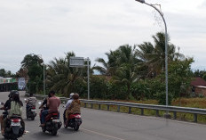  Kota Lahat Makin Bersolek, Ada Lampu Hias Ornamen Lahat Serelo