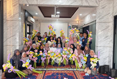 PTBA Ajak UMK Kembangkan Peluang Usaha, Lewat Kreasi Bunga Balon