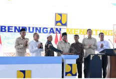 Presiden Prabowo Resmikan Lima Bendungan, Perkuat Irigasi 39.540 Hektare Lahan