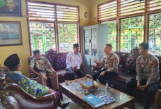 Jajaran Polres Lahat Jalin Silaturahmi dengan Ketua MUI Kabupaten Lahat