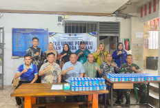 Tes Urine di Lapas Kelas II A Lahat