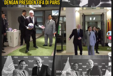 Prabowo Subianto Kunjungi Kantor FIFA, Dapat Sambutan Hangat Presiden FIFA 