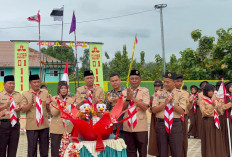 Latih Kemandirian! Gudep MTsN 1 Lahat Gelar Perserakam