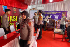 Pengecekan Pos Pelayanan Simpang Stasiun Lahat