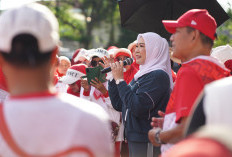 Senam Jantung Sehat di Palembang, Feby Deru Dorong Edukasi Kesehatan Sejak Usia Dini