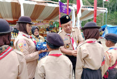 Camat Tanjung Sakti Pumu Tutup Perkemahan di Agrowisata Tanjung Sakti