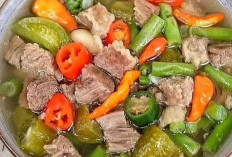 Nikmatnya Sayur Asem Daging Buncis, Ini Dia Resep dan Cara Membuatnya