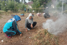Menyambut Kunjungan Ketua TP-PKK Sumsel, TP-PKK Empat Lawang Gelar Gotong Royong Bersama