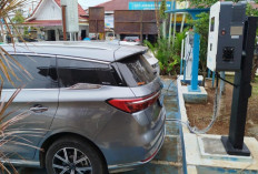 Jelang Nataru, PLN UID S2JB Tambah Fasilitas Stasiun Pengisian Kendaraan Listrik Umum di Muara Bungo