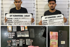 Dua Pengedar Narkoba Dibekuk Satresnarkoba Polres Lahat, Sita 65 Paket Sabu Berat 49 Gram