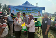 Polres Lahat Gelar Gerakan Pangan Murah, Kendalikan Inflasi dan Ringankan Beban Warga