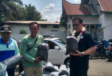 Produk TPS 3R Masda Jaya Dukung Program Pemda Lahat Hijaukan Jalan Lintas Merapi Area