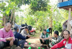 Polsek Pajar Bulan Pererat Silaturahmi dengan Masyarakat dan Dukung Ketahanan Pangan Nasional