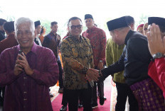 Hadiri Halal Bihalal Perantau Sumbagsel di Griya Agung, Bupati Empat Lawang Ajak Perantau Bangun Daerah