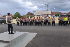 65 Personel Polres Lahat Bertolak ke Empat Lawang