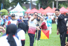 Wagub Sumsel Cik Ujang Ajak Warga Perkuat Kebersamaan dalam Jalan Santai HUT ke-80 Sumsel