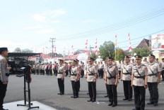 Sejumlah Perwira Polres Lahat Jalani Sertijab, Ini Nama-namanya