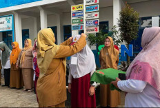 Siswa SDN 10 Lahat Ikuti UTSP Dengan Antusias