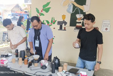 Robusta Lahat di Gaspol, Barista Pagaralam Dominasi V60 Fun Battle