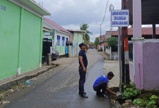 Dishub Lahat Pasang Rambu Keselamatan Zona Sekolah di Jalan Rivai