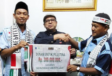 Alhamdulillah, Babe Haikal Hassan Bawa Uang Titipan Rp200 Juta dari Masyarakat dan Bupati Lahat ke Palestina