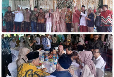 Hadiri Syukuran Anggota DPRD Lahat Paslon Bursah-Widia Makan Bareng Dengan Sutra Imansyah