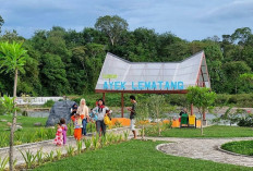 Pesona Eksetik Bendungan Taman Ayek Lematang, Tempat Favorit Warga Lahat