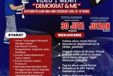 Lomba Video Kreatif 2025: “Demokrat & Me” untuk Pelajar SMA/SMK, Hadiah Menggiurkan!
