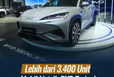 BYD Motor Indonesia Berhasil Menjual Lebih Dari 3.400 Unit Mobil BEV di Tanah Air