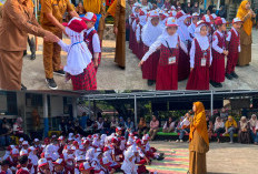 Pembukaan MPLS SDN 10 Lahat, Sekolah Sambut 84 Murid Baru Kelas Satu