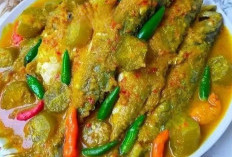 Ikan Masak Kuning Cocok Dinikmati Bersama Putih Hangat dan Sambal