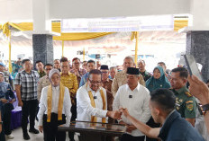 Wakil Kepala Staf Kepresidenan & Bupati-Wabup Kabupaten Lahat Resmikan Renovasi Kantor Camat Jarai