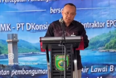 Pembangunan Jembatan Air Lawai B Dimulai, Fredy: Ditargetkan Rampung 5 Bulan