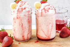 Resep Strawberry Banana Milk ala Korea yang Creamy