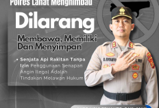 Polres Lahat Imbau Masyarakat Serahkan Senjata Api Rakitan