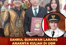Sahrul Gunawan Larang Putranya Kuliah di UGM Yogyakarta, Ternyata Ini Alasannya