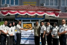 Hari Bakti Pemasyarakatan ke-62, Lapas Empat Lawang Dorong Ekonomi Lewat Gerobak Usaha
