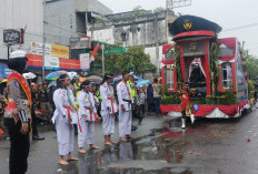 Karnaval HUT ke-80 RI di Lahat Meriah, Ribuan Peserta Ikut Ambil Bagian