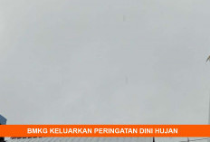 Waspada!, BMKG Keluarkan Peringatan Dini Hujan Sedang di Lahat