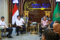 Gubernur Sumsel Herman Deru dan Rektor UNSRI Bahas Kerja Sama Kelembagaan dan Transportasi Mahasiswa