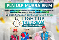 PLN ULP Muara Enim Terangi Harapan Warga Melalui Program “Light Up The Dream”