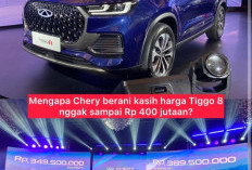 Chery Motor Indonesia Resmi Merilis Harga Tiggo 8, Berlaku Untuk Pembeli 1000 Pertama