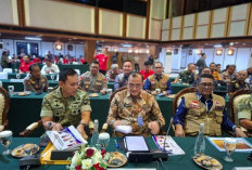 Sekda Sumsel Hadiri Rakorsus Pengendalian Karhutla 2026, Perkuat Kesiapsiagaan Hadapi El Nino
